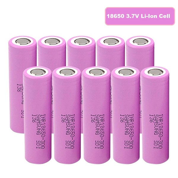 Groomix | 10pcs Lithium battery 3.7V 18650 sales low cost Only on Rs.999